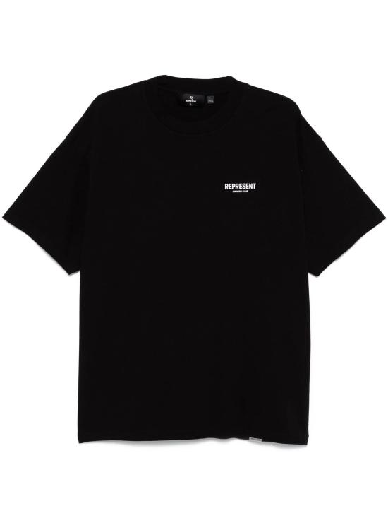 26FW 리프레젠트 반팔 티셔츠 OCM41114 001 Black