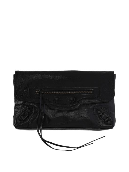 26FW 발렌시아가 르 시티 클러치 873386 2ABEK1000 Black