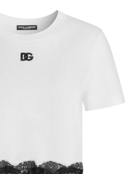 26FW 돌체앤가바나 반팔 티셔츠 F8W71Z FU7EQW0800 OFF WHITE - DOLCE & GABBANA