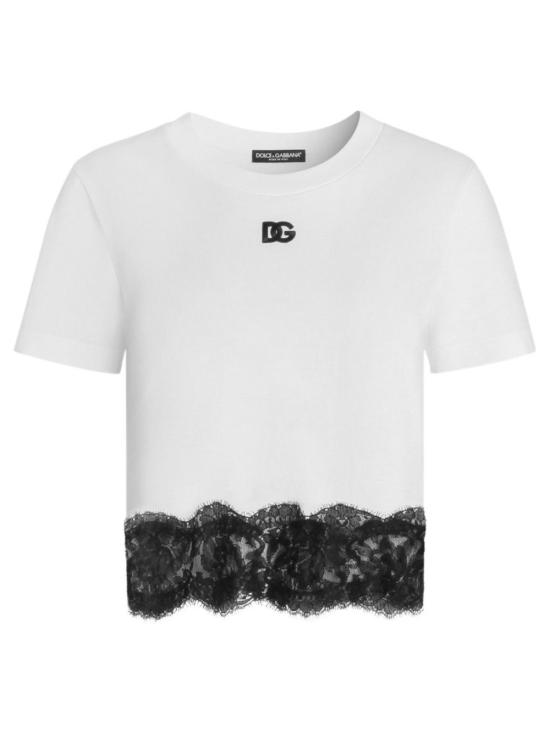 26FW 돌체앤가바나 반팔 티셔츠 F8W71Z FU7EQW0800 OFF WHITE