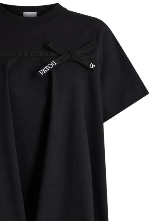 26FW 파투 반팔 티셔츠 JE259 9990999B BLACK - PATOU