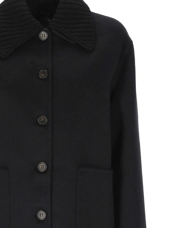 26FW 로레나안토니아찌 코트 A2620CP44A3517 1005 Black - LORENA ANTONIAZZI