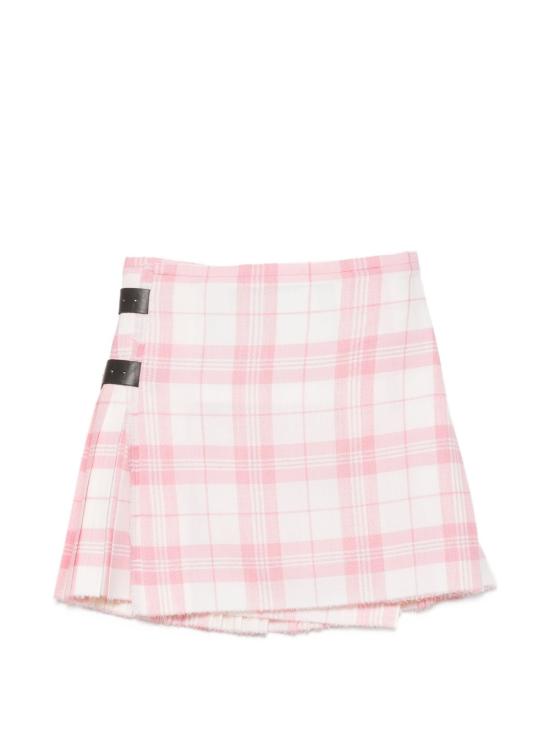 26FW 비비안웨스트우드 미디 스커트 1F020006 W01JUO201 Ivory Pink