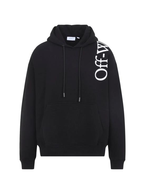 26FW 오프화이트 긴팔 티셔츠 44MBB085F26F00O 001 Black