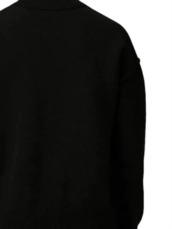 26FW 아미 빅 하트 울 크루넥 스웨터 UKS838 018009 Black red - AMI