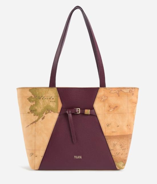 26FW 알비에로 마르티니 토트백 LG07 G6540304 BURGUNDY