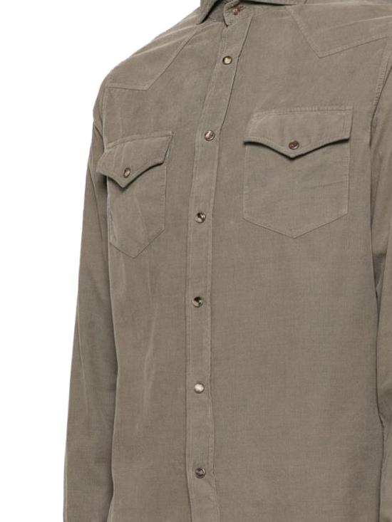 26FW 브루넬로 쿠치넬리 긴팔 셔츠 ML6884008 C6070 - BRUNELLO CUCINELLI