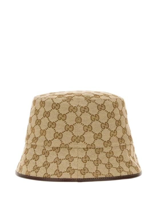 26FW 구찌 GG 코튼 캔버스 버킷 햇 GG 코튼 캔버스 버킷 햇 875740 4HBJS9664 - GUCCI