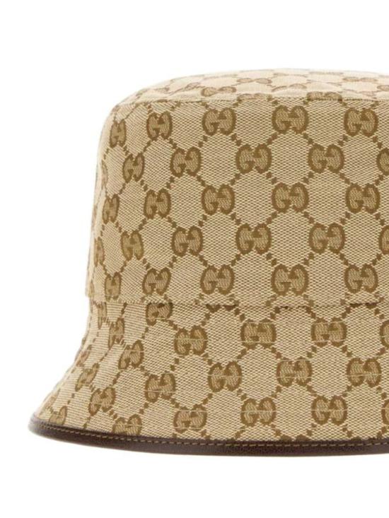 26FW 구찌 GG 코튼 캔버스 버킷 햇 GG 코튼 캔버스 버킷 햇 875740 4HBJS9664 - GUCCI