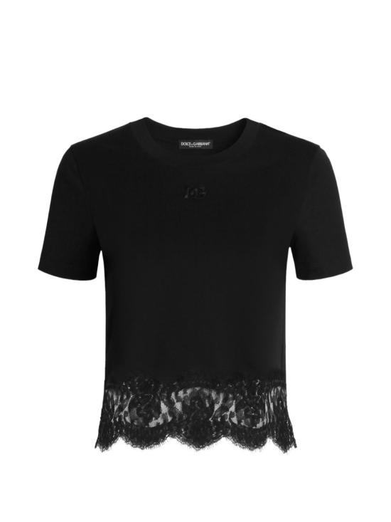 26FW 돌체앤가바나 반팔 티셔츠 F8W71Z FU7EQN0000 BLACK