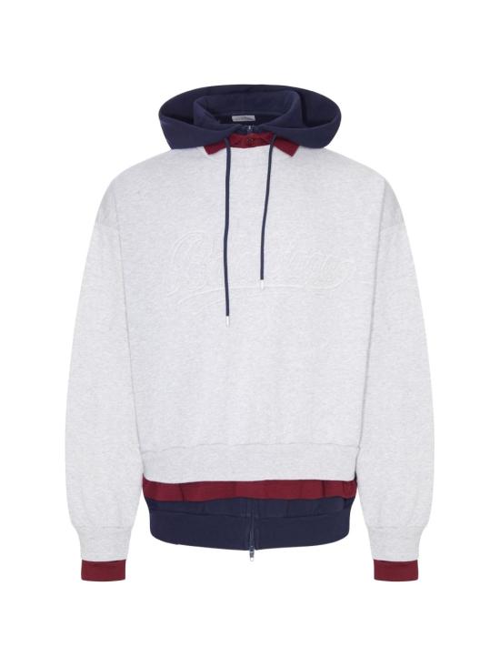 26FW 발렌시아가 긴팔 티셔츠 A0017J TUVR51302 Heather Grey