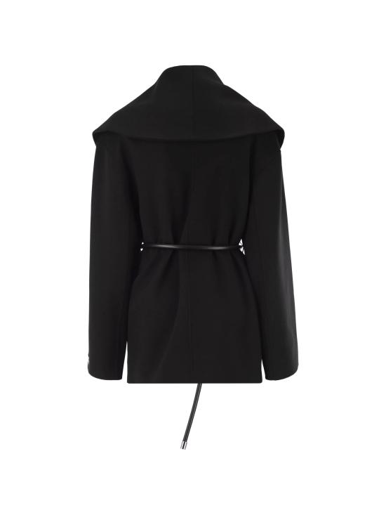 26FW 스포트막스 코트 2622086031600 747013 BLACK - SPORTMAX
