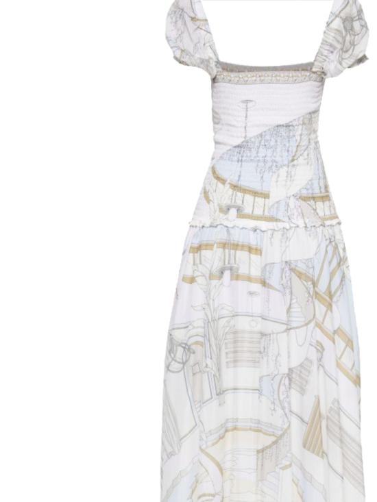 26FW 토리버치 미디 원피스 183134 177 Beige - TORY BURCH