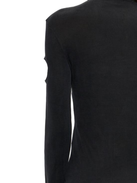 26FW 오프화이트 긴팔 티셔츠 2FB00354T W009 BLACK - OFF WHITE