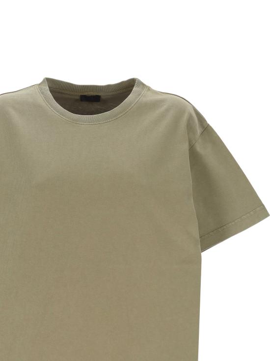 26FW 뮈글러 반팔 티셔츠 26F3TS01286032 5047 KHAKI - MUGLER