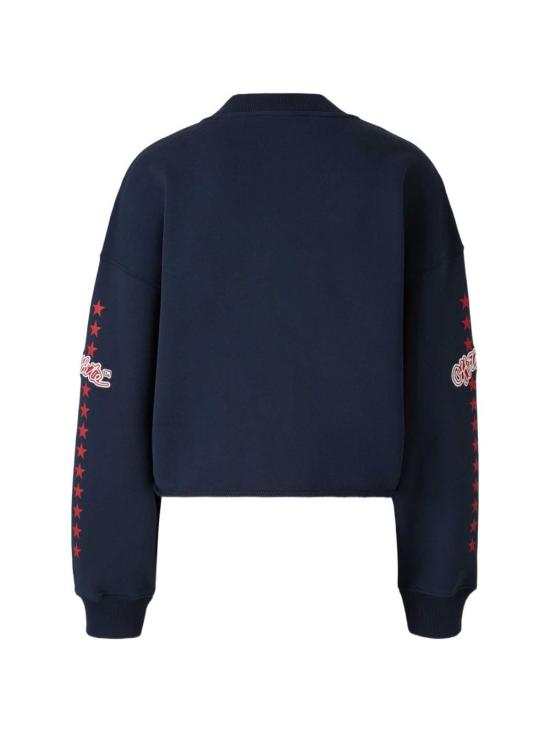 26FW 오프화이트 스웨터 2FE00512T W493 DARK SAPPHIRE HIGH RISK RED - OFF WHITE