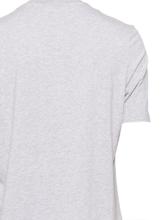26FW 메종키츠네 폭스 헤드 레귤러 티셔츠 PM00107KJ7026 H120 Light grey melange - MAISON KITSUNE