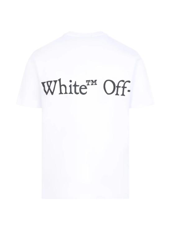 26FW 오프화이트 반팔 티셔츠 44MAA16MF26J00G 100 White - OFF WHITE