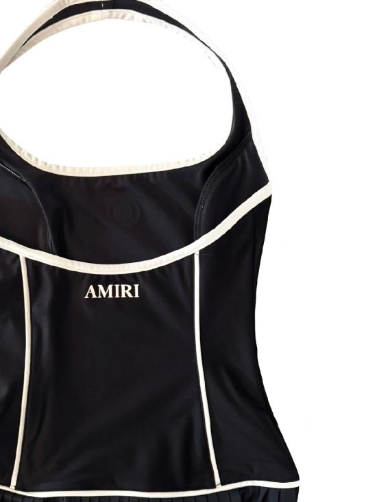 26FW 아미리 미디 원피스 AWBOAC1014 001 Black - AMIRI