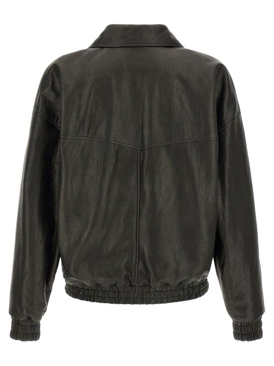 26FW 생로랑 가죽 자켓 847967YCNF21000 Black - SAINT LAURENT