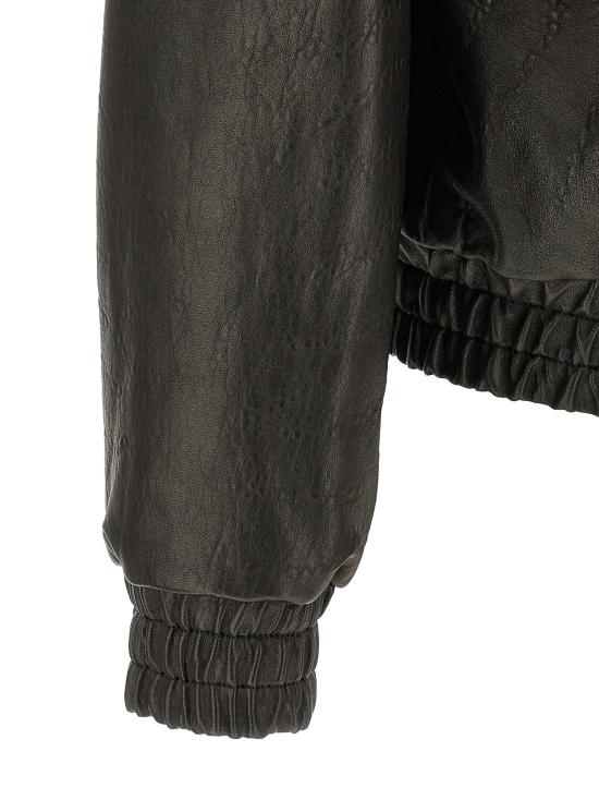 26FW 생로랑 가죽 자켓 847967YCNF21000 Black - SAINT LAURENT