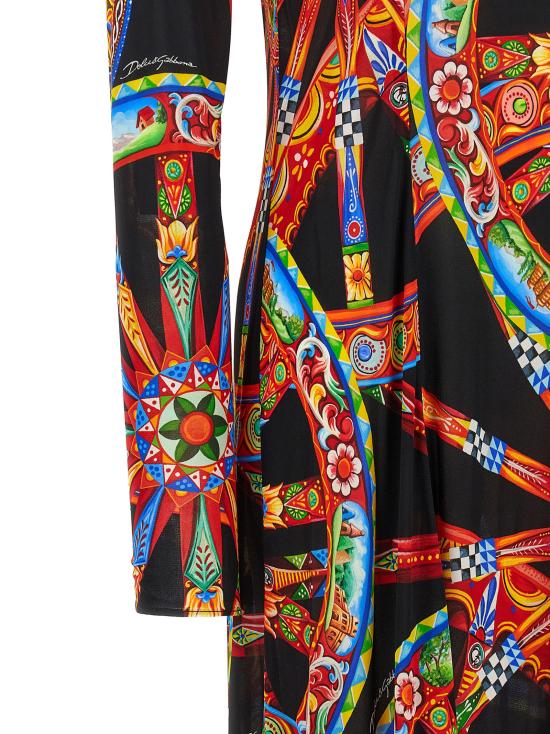 26FW 돌체앤가바나 롱 원피스 F623QTFS8DTHN6CL Multicolor - DOLCE & GABBANA