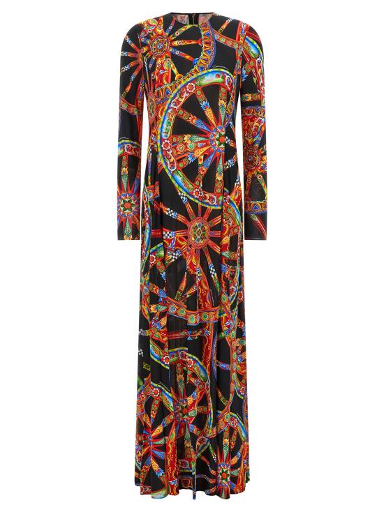26FW 돌체앤가바나 롱 원피스 F623QTFS8DTHN6CL Multicolor