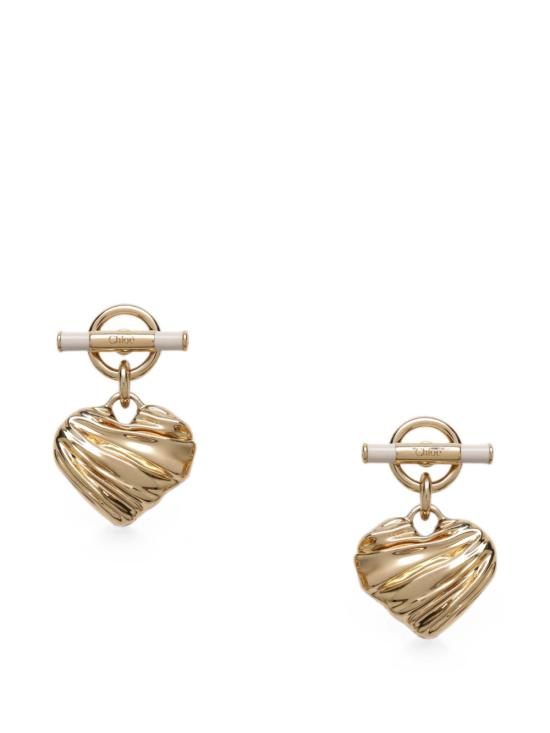 26FW 끌로에 이어링 26AJE08BER 9AI GOLD AND IVORY