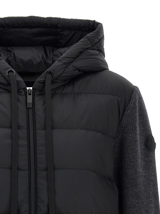 26FW 몽클레어 가디건 L20939B00019M1131989 Gray - MONCLER