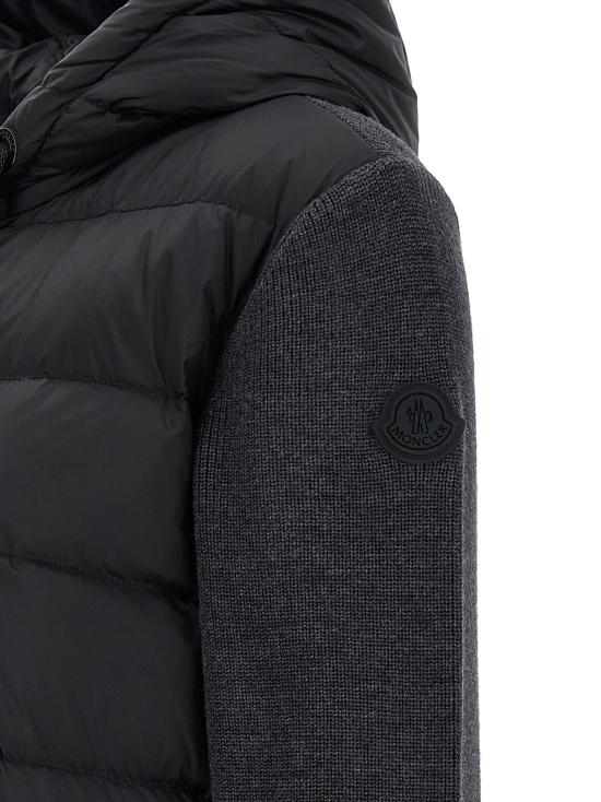 26FW 몽클레어 가디건 L20939B00019M1131989 Gray - MONCLER