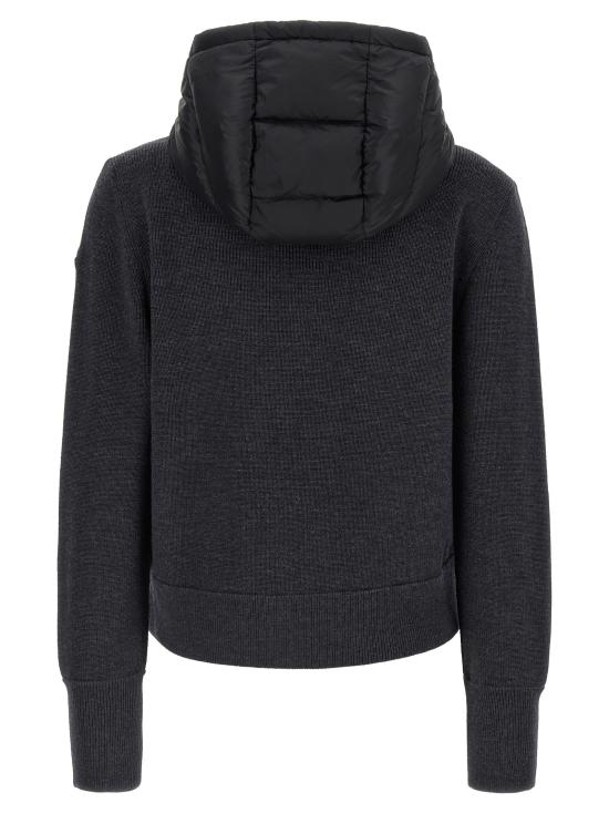 26FW 몽클레어 가디건 L20939B00019M1131989 Gray - MONCLER