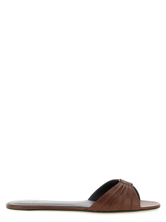 26FW 생로랑 뮬/슬리퍼 869658AADF02603 Brown