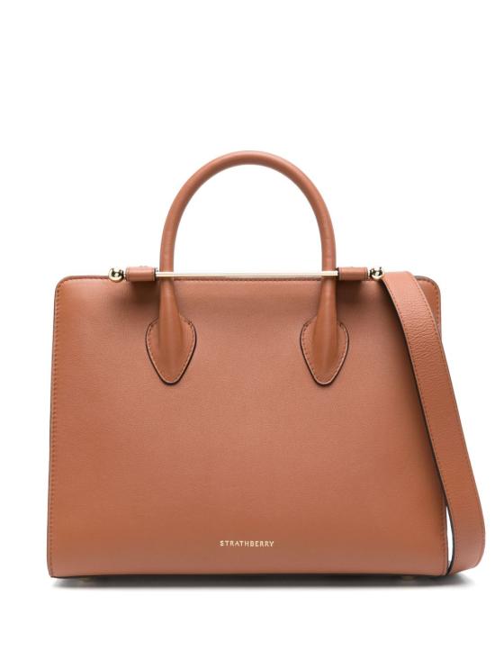 26FW 스트라스 베리 토트백 20232100125 455 CHESTNUT