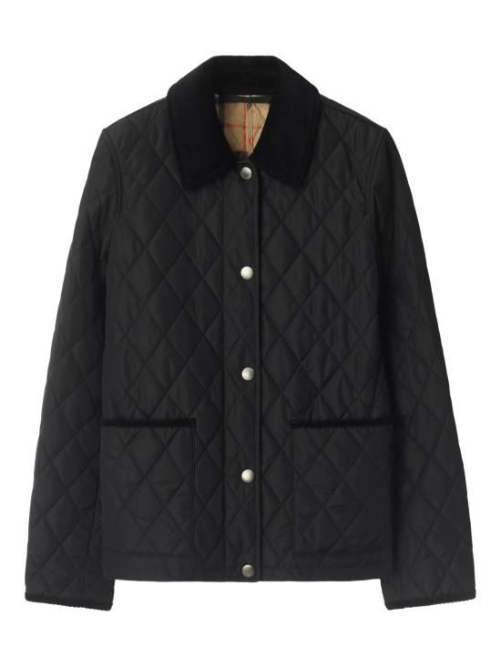 26FW 버버리 퀼팅 나일론 자켓 8107510 X BLACK SAND