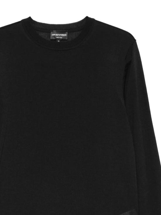 26FW 엠포리오 아르마니 스웨터 EM005803 AF25400UC001 BLACK BEAUTY - EMPORIO ARMANI
