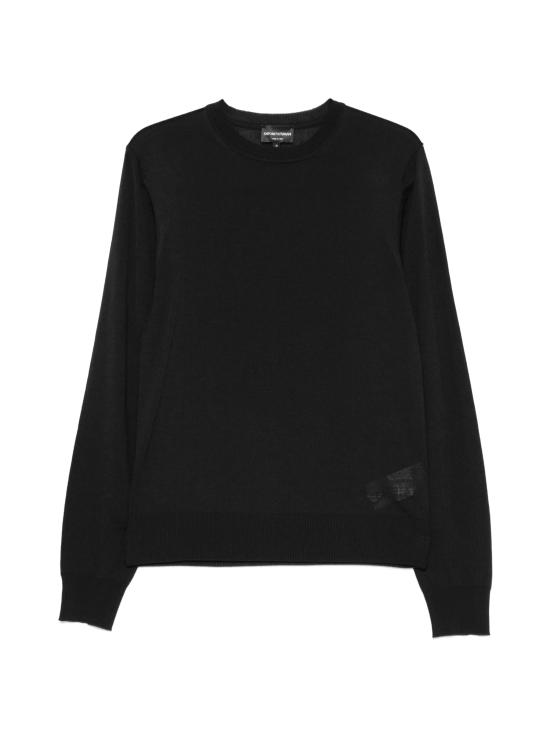 26FW 엠포리오 아르마니 스웨터 EM005803 AF25400UC001 BLACK BEAUTY