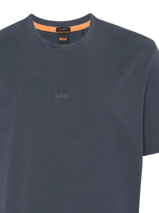 26FW 보스 반팔 티셔츠 50473278 406 Dark blue - BOSS