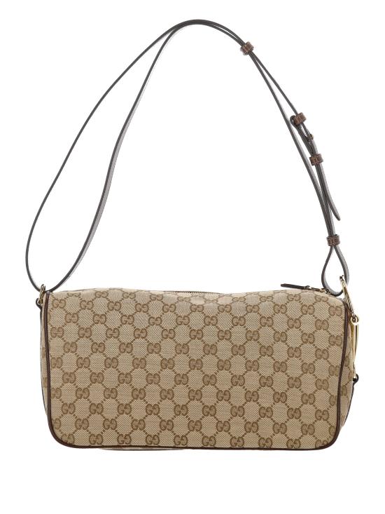 26FW 구찌 하프 홀스빗 미디엄 숄더백 860787 FAFV29651 BEIGE - GUCCI