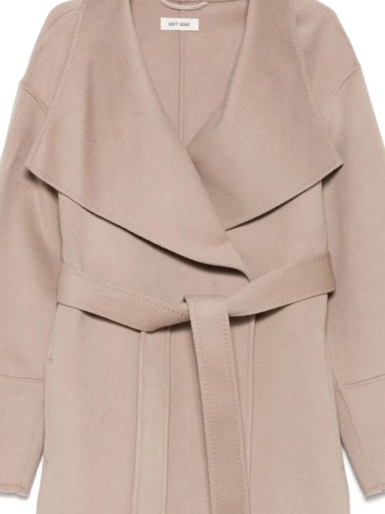 26FW 소프트 고트 코트 FW25SFW1026 DARK SAND - SOFT GOAT