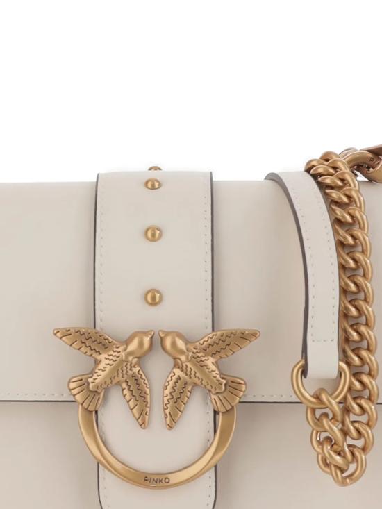 26FW 핑코 크로스백 105856 A0F1Z14Q SILK WHITE - PINKO