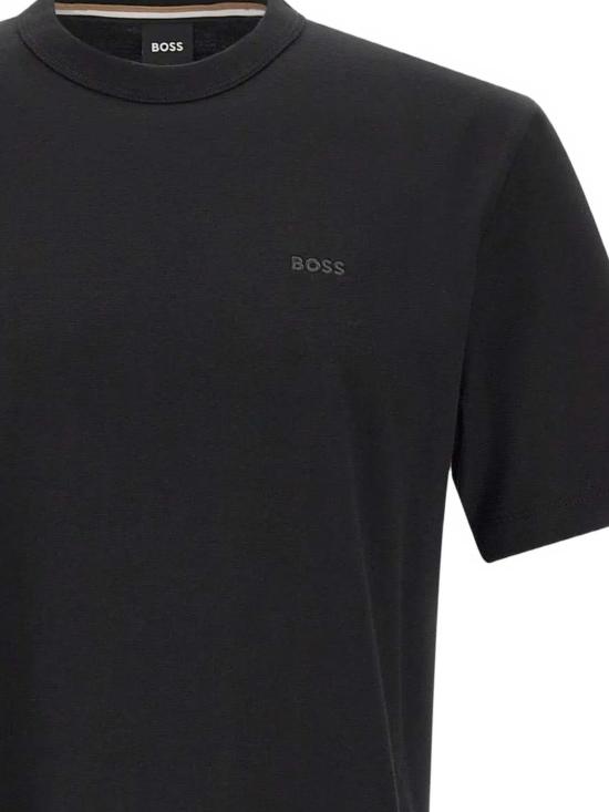 26FW 보스 반팔 티셔츠 50546404 001 Black - BOSS