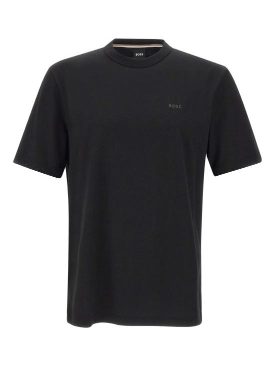 26FW 보스 반팔 티셔츠 50546404 001 Black