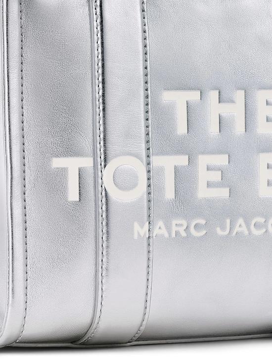 26FW 마크제이콥스 메탈릭 스몰 토트백 2F3HTT004H01 039 Metallic silver - MARC JACOBS