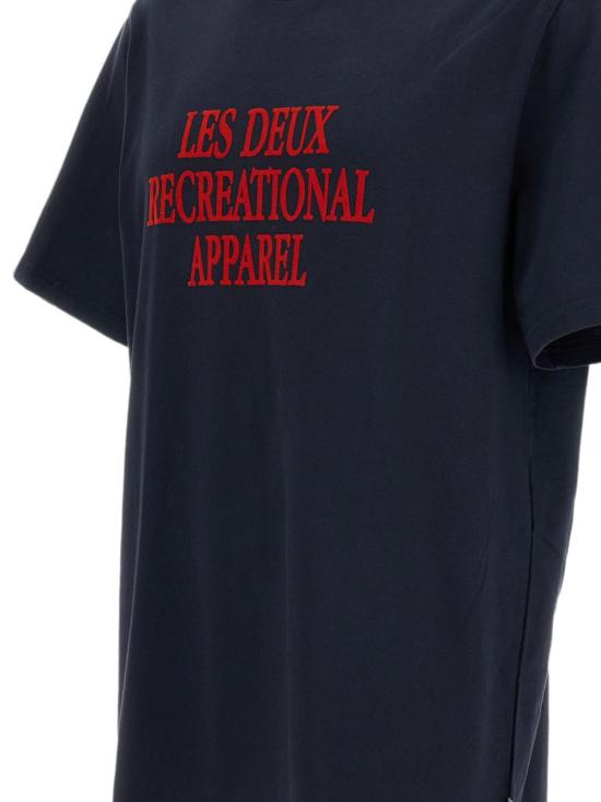 26FW 레듀 반팔 티셔츠 1002333 460 Dark Navy - LES DEUX