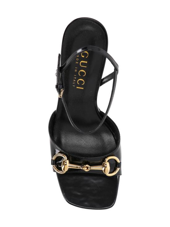 26FW 구찌 시뇨라 레더 샌들 870797 CLG001000 BLACK - GUCCI