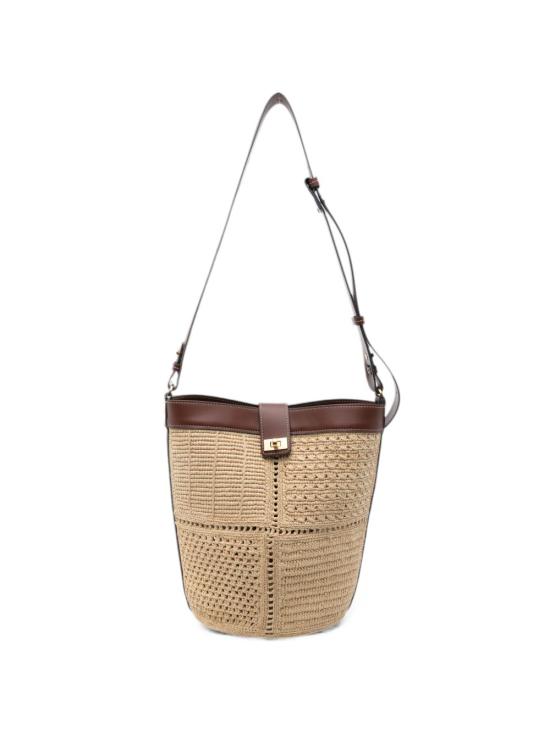 26FW 안야힌드마치 숄더백 207607 NATURAL