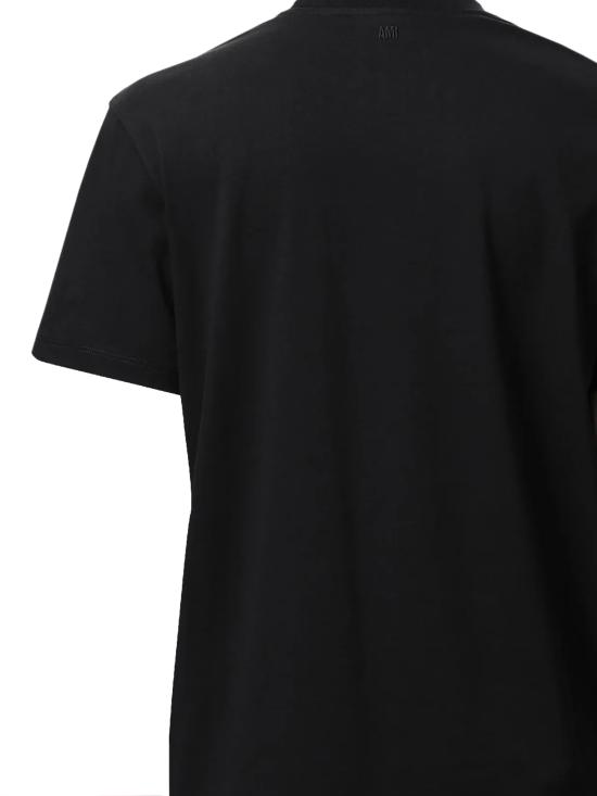26FW 아미 스몰 하트 로고 티셔츠 BFUTS035 724001 Black - AMI