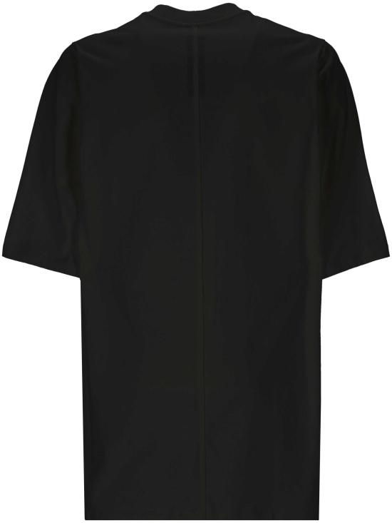 26FW 릭 오웬스 반팔 티셔츠 RU02F4249 BA09 Black - RICK OWENS