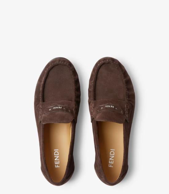 26FW 펜디 로퍼 7D1995 QK9F1UV7 BURNT MOGANO - FENDI