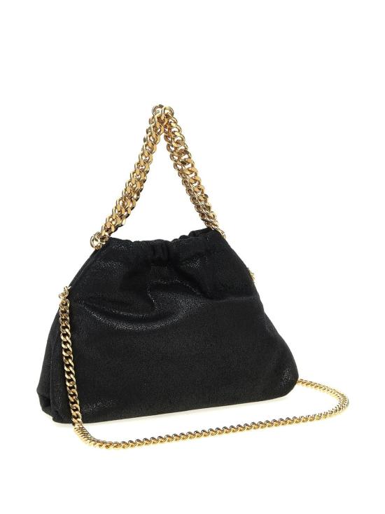 26FW 스텔라 맥카트니 팔라벨라 드로스트링 숄더백 7B0144 W93551000 BLACK - STELLA MCCARTNEY